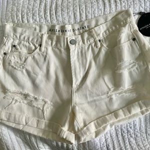 Articles of Society White Shorts